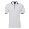 Classic Contrast Polo White Navy
